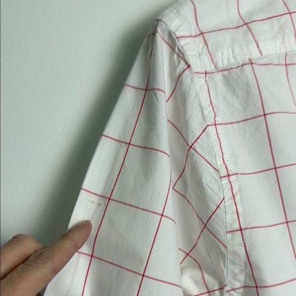 Scotch & Soda White and Red Casual Button Down Shirt - Picture 14 of 14